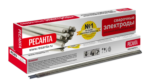 Электрод для сварки Ресанта МР-3 Ф5,0 Пачка 3 кг