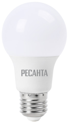 Лампа светодиодная РЕСАНТА LL-R-A60-7W-230-4K-E27